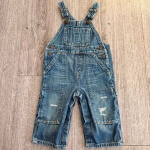 Baby Gap Denim overalls toddler size 12-18 month